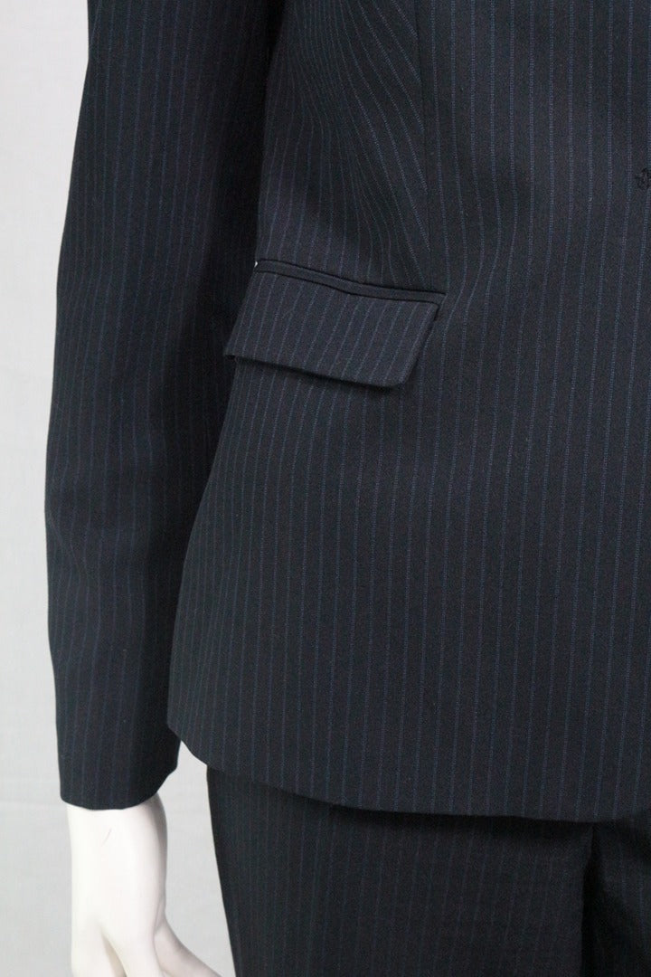 Tailleur femme La Redoute Création bleu marine rayures 38 old money 4