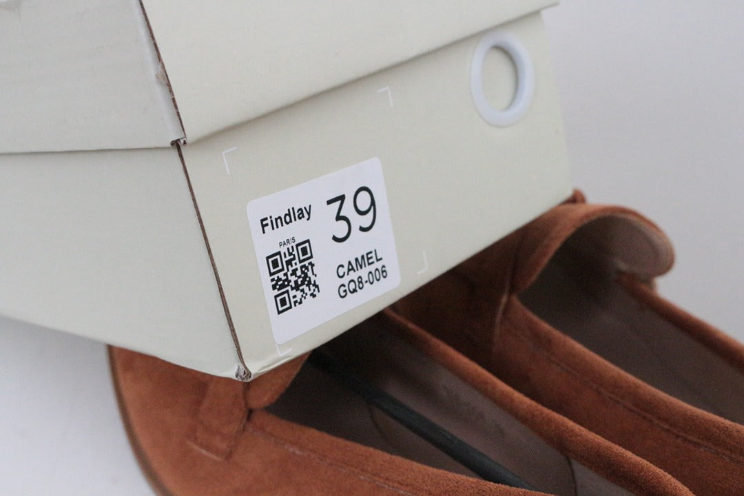 Mocassins Findlay suédine marron camel 39 neufs 8