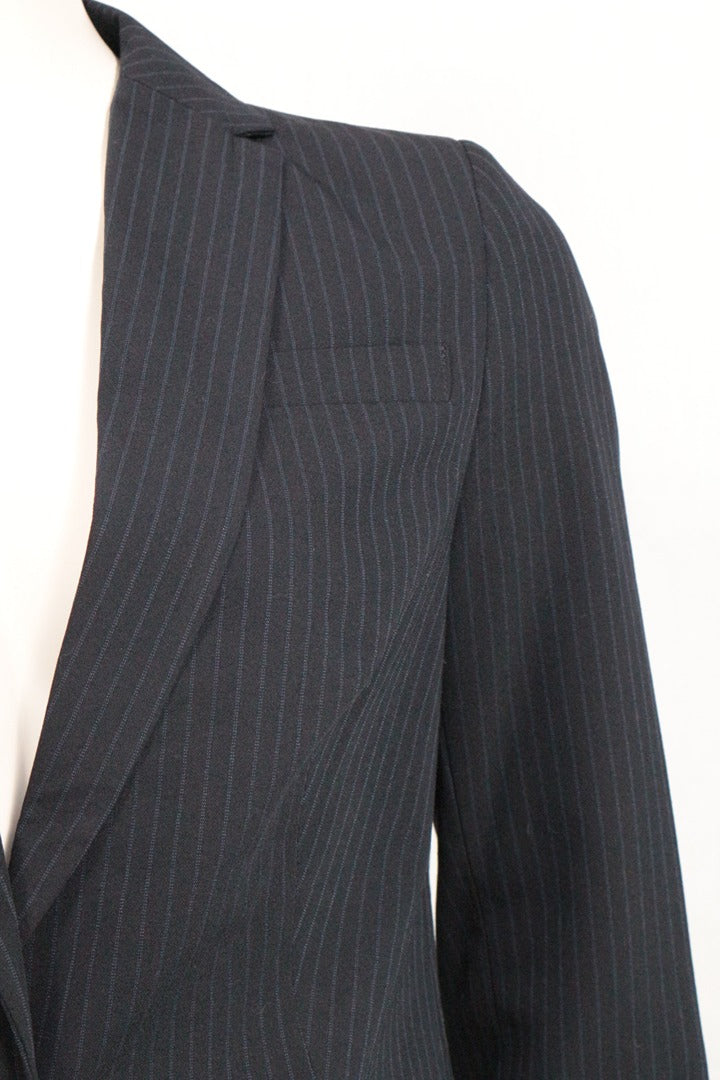 Tailleur femme La Redoute Création bleu marine rayures 38 old money 5