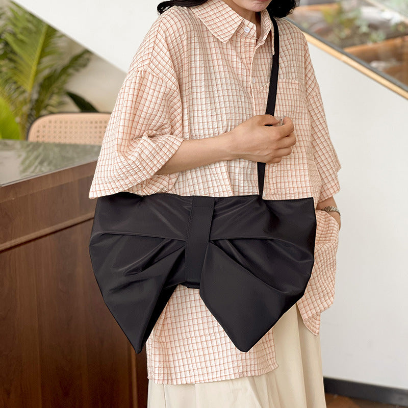 Sac bandoulière nylon avec nœud – photo 4 – Frippin'Dealz