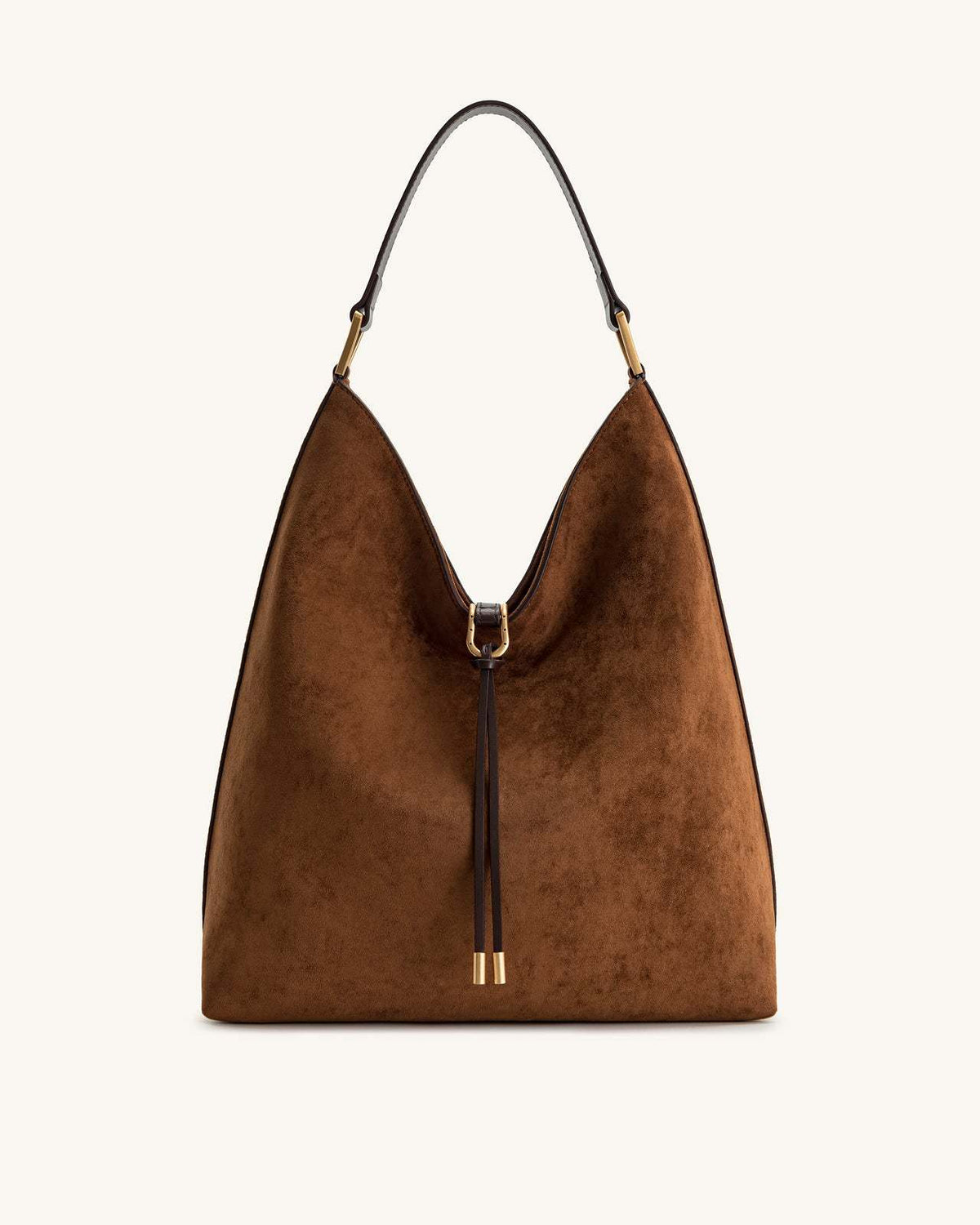 Sac hobo souple fermoir doré – photo 5 – Frippin'Dealz