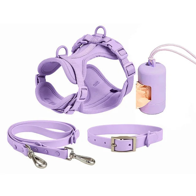 Set harnais, laisse et collier imperméables pour chien – photo 14 – Frippin'Dealz