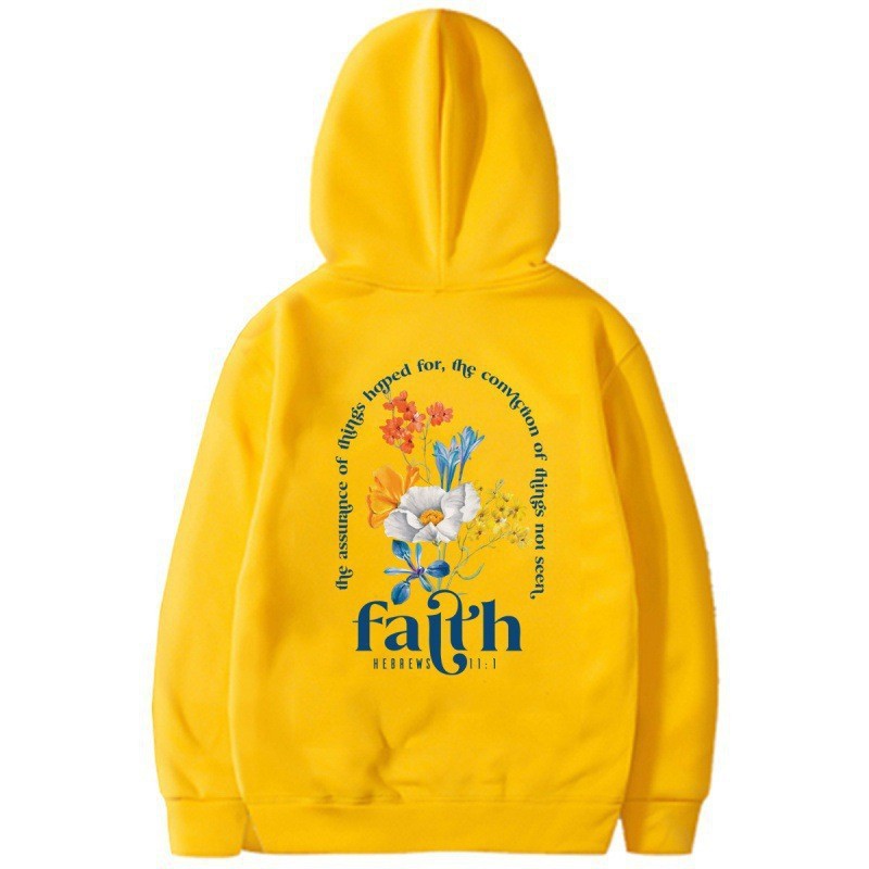 Sweat à capuche doublé polaire pour femme, manches oversize, lettres imprimées, poche kangourou 10