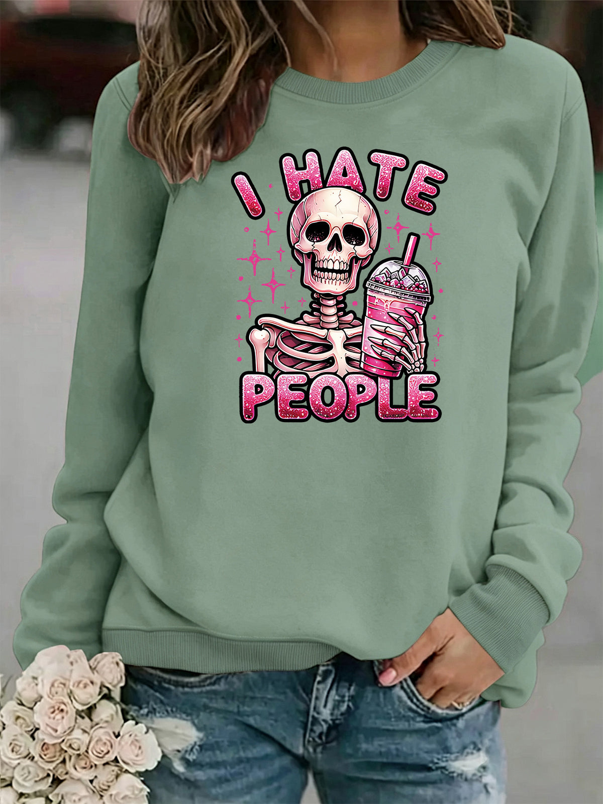 Sweat ample sans capuche femme – photo 15 – Frippin'Dealz