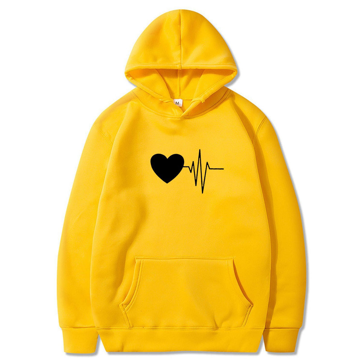 Sweat à capuche Love pour couple, design tendance décontracté 23