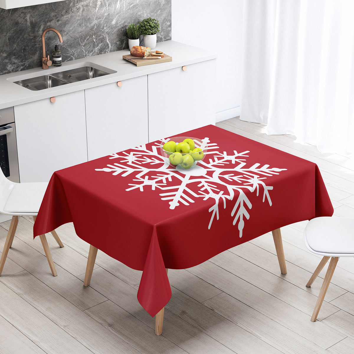 Nappe de Noël imprimée – photo 7 – Frippin'Dealz