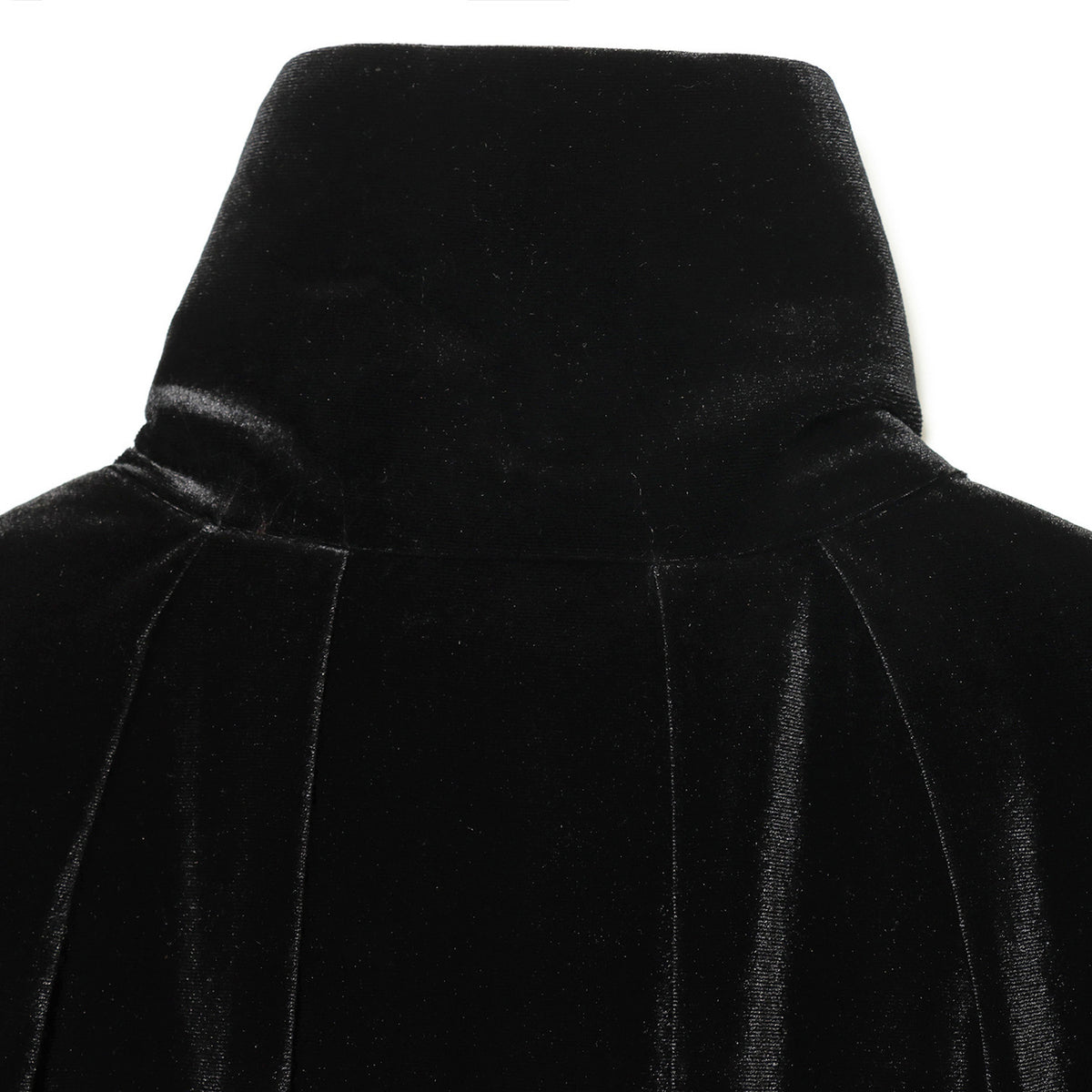 Veste courte zippée à col rond, unie, tissu tissé, manches longues, pour femme, noir 4
