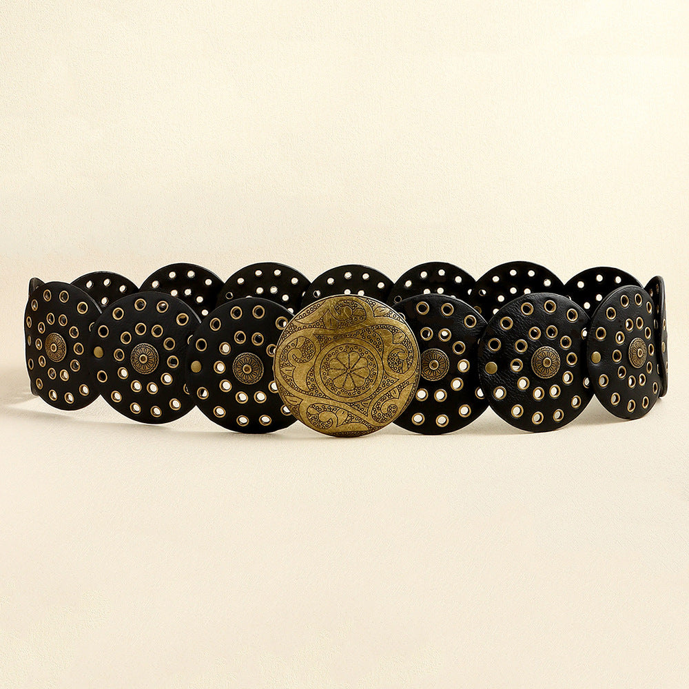 Ceinture large western en similicuir – photo 4 – Frippin'Dealz