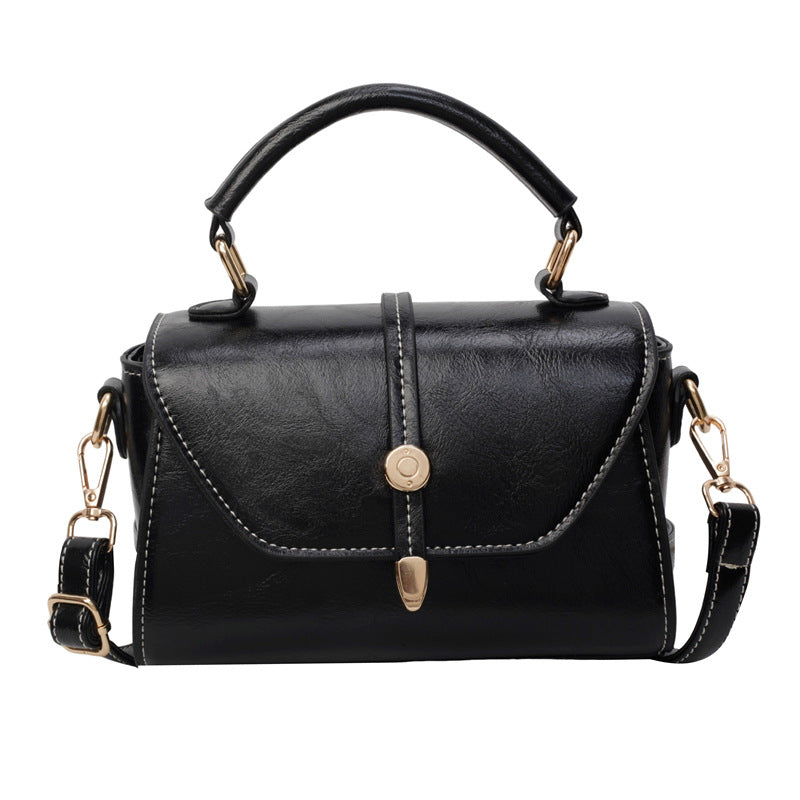 Petit sac bandoulière carré en similicuir – photo 5 – Frippin'Dealz