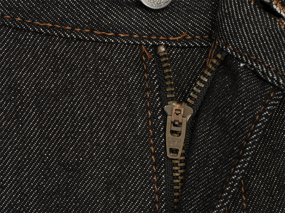 Jean évasé en denim brut brodé de fleurs pour homme, pantalon large style street 14