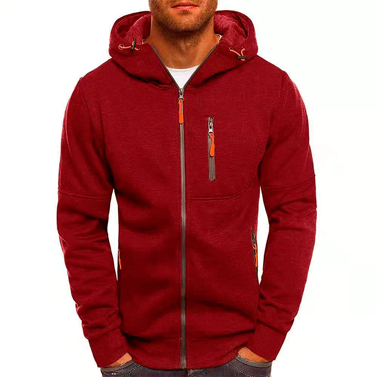 Gilet à capuche jacquard homme sport loisirs – photo 22 – Frippin'Dealz