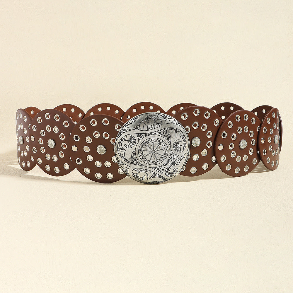 Ceinture large western en similicuir – photo 42 – Frippin'Dealz