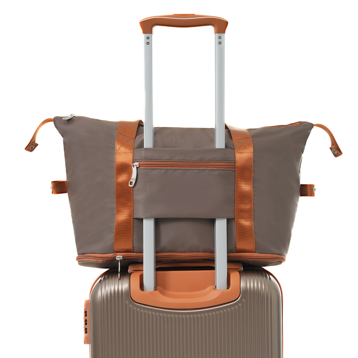 Set de voyage valise cabine cuivré – photo 17 – Frippin'Dealz