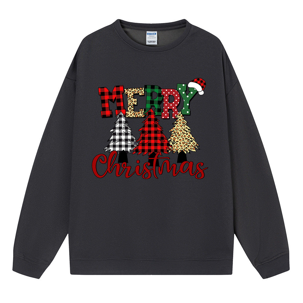Sweat oversize Merry Christmas tartan – photo 7 – Frippin'Dealz