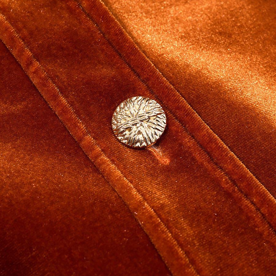 Veste zippée colorblock orange – photo 8 – Frippin'Dealz