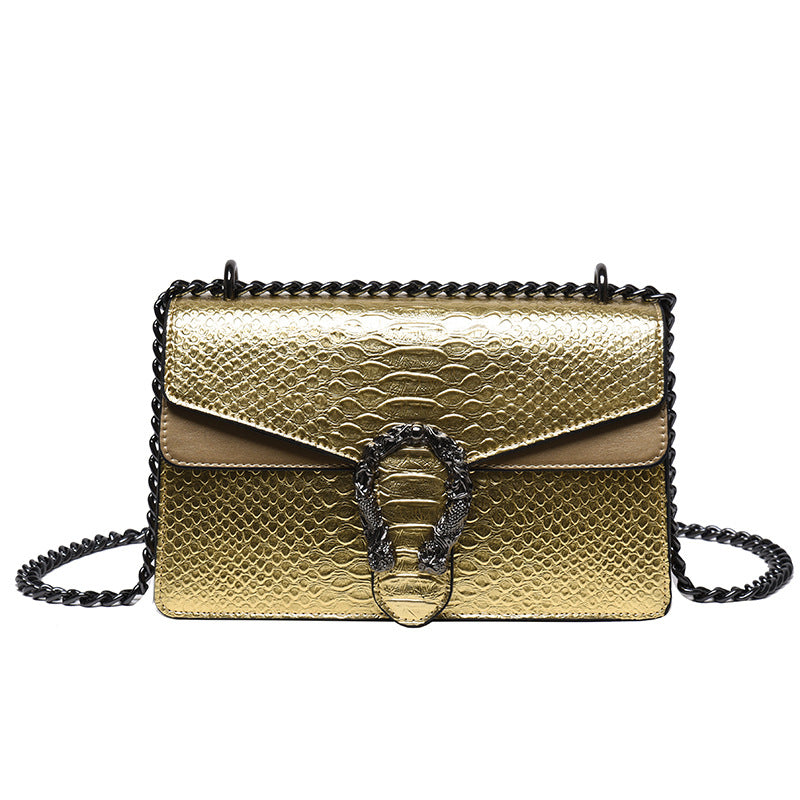Petit sac carré effet croco – photo 9 – Frippin'Dealz