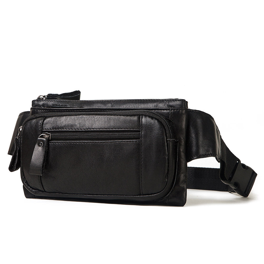 Sacoche banane homme cuir vintage – photo 7 – Frippin'Dealz