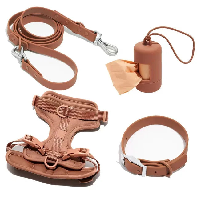Set harnais, laisse et collier imperméables pour chien – photo 15 – Frippin'Dealz