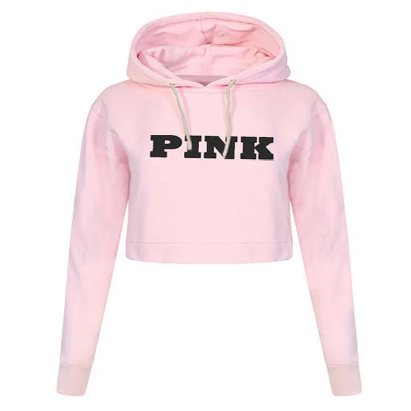 Sweat oversize court rose pour femme, lettres kawaii Harajuku, coupe ample 16