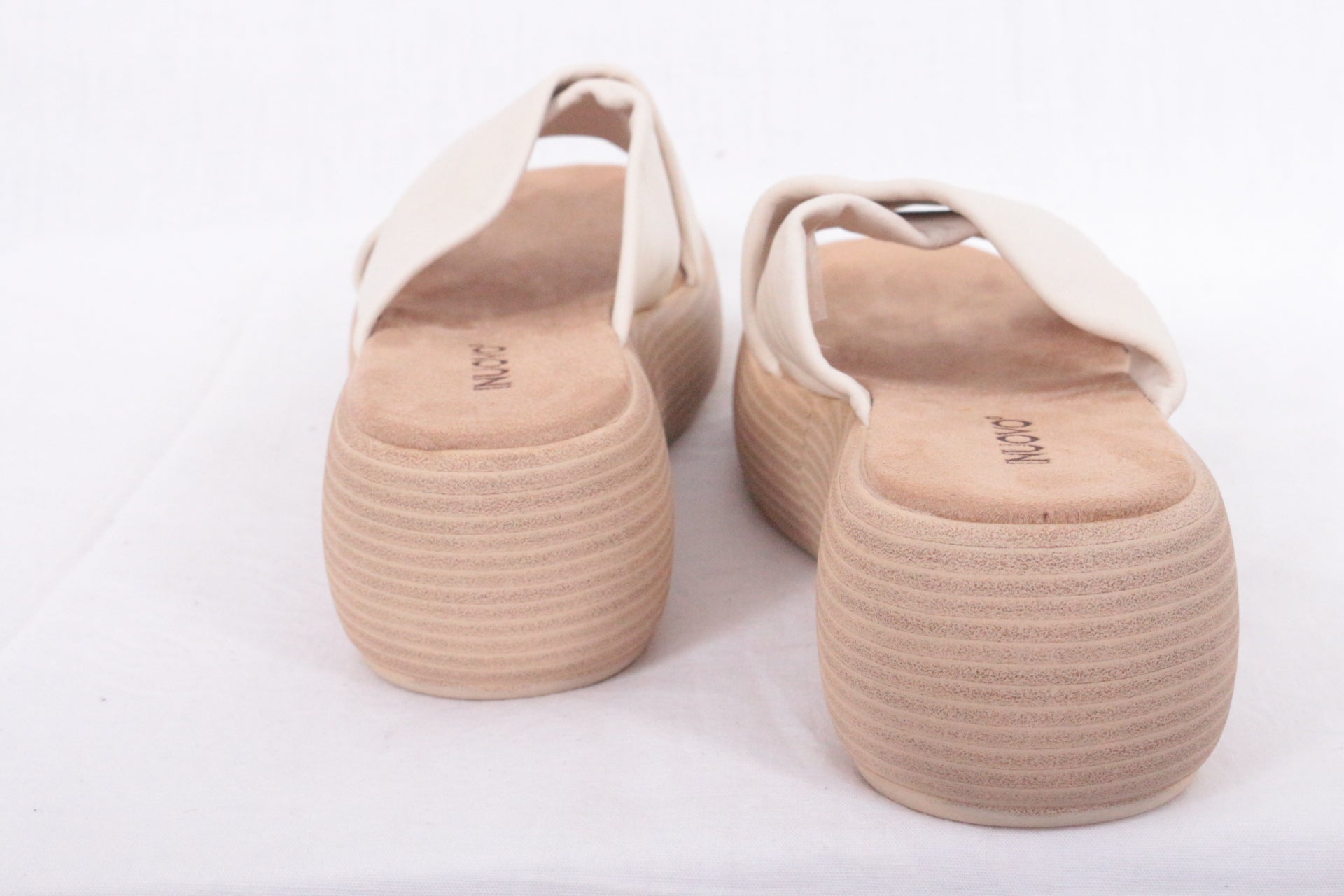 Inuovo – Pantoletten – Leder – Creme 9