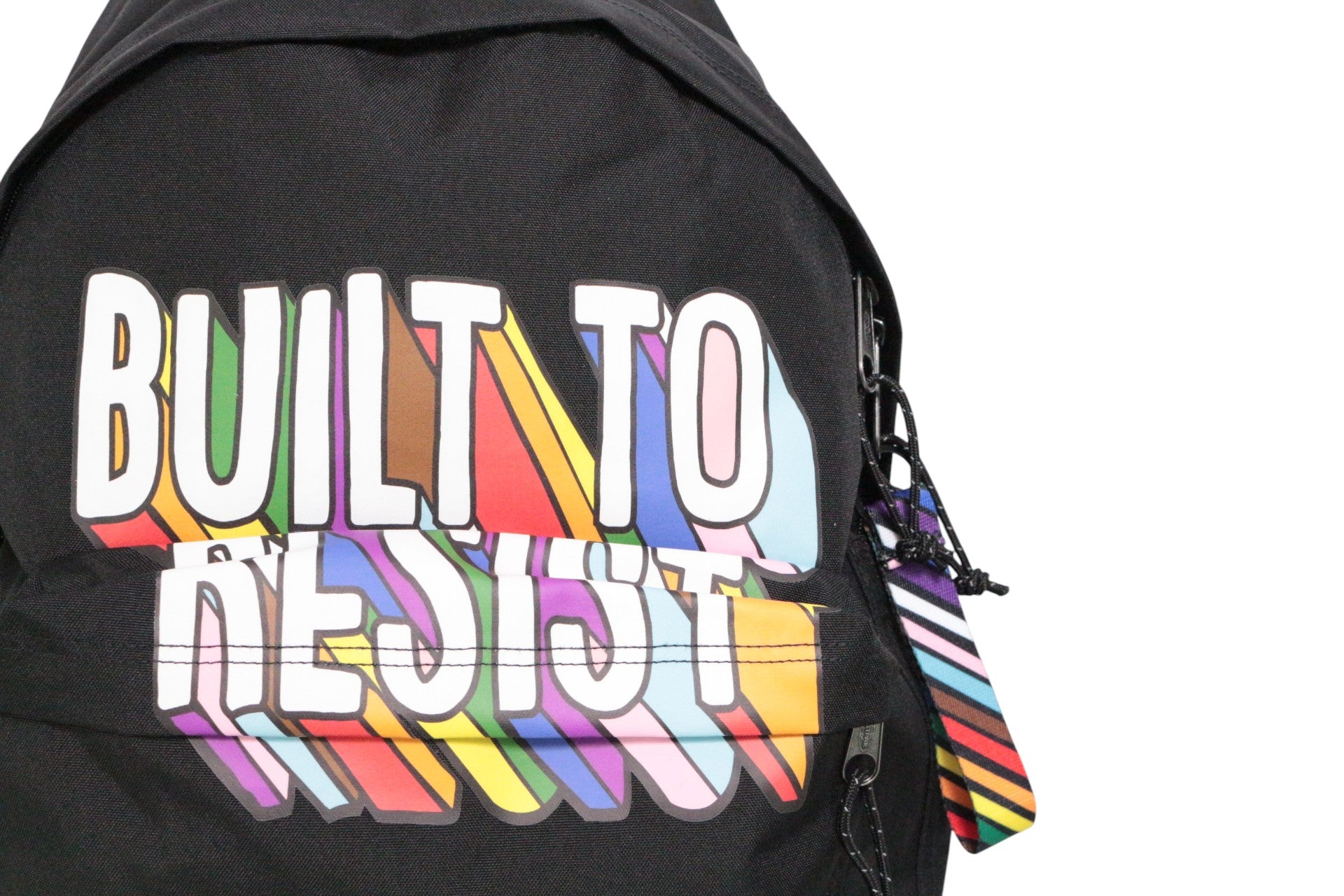 Eastpak Day Pak’R Build To Resist Pride 24L Sac à Dos Noir Multicolore Neuf avec Étiquette 3