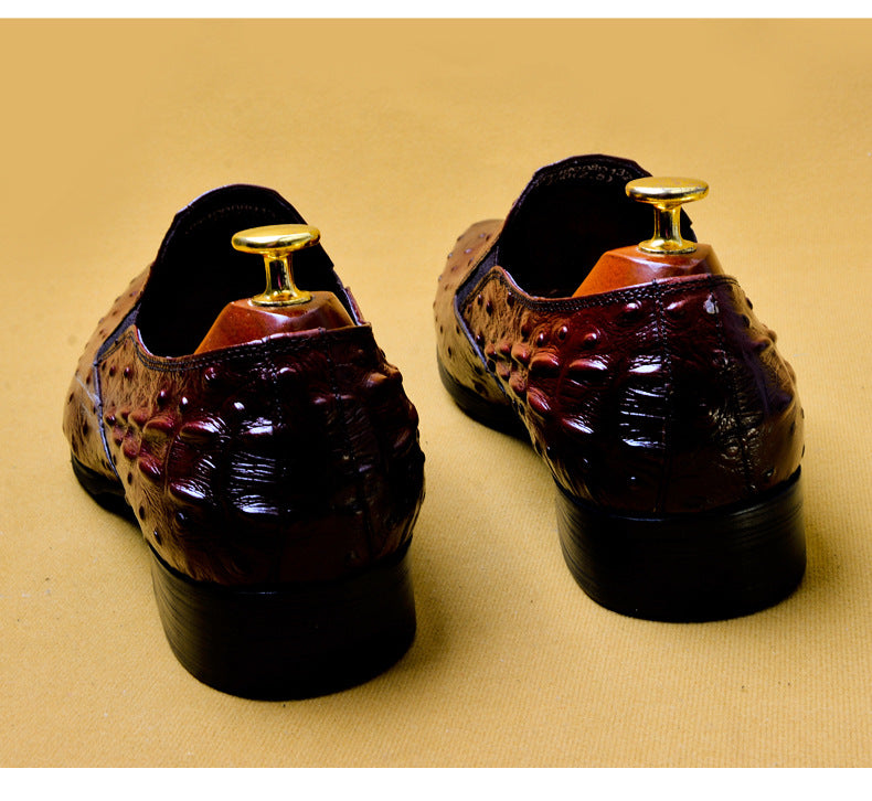 Mocassins homme cuir motif crocodile – photo 22 – Frippin'Dealz