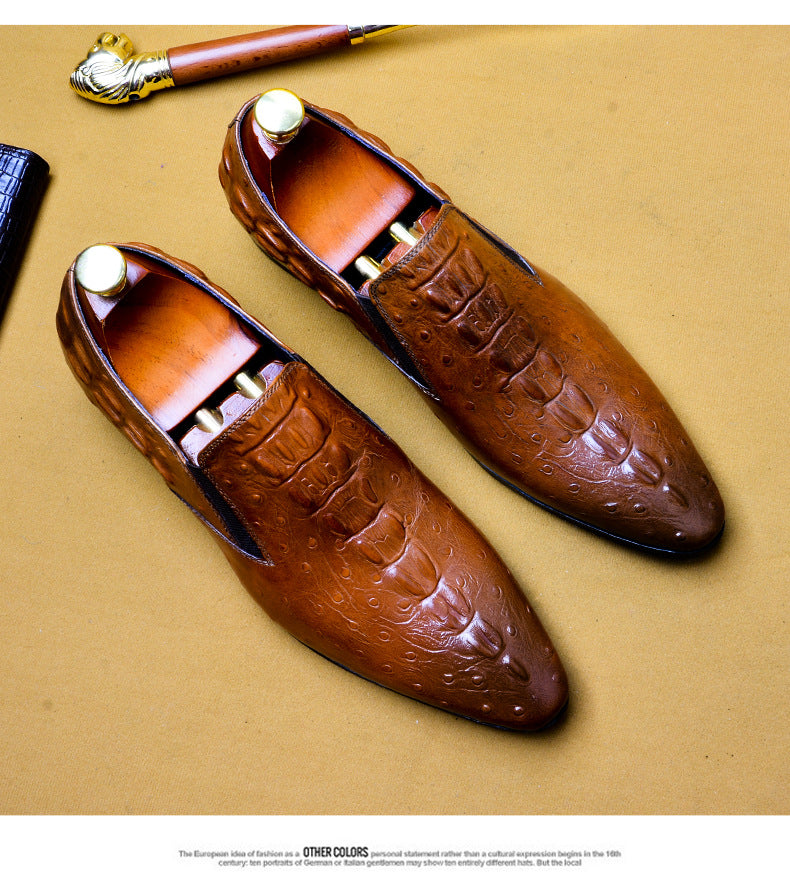 Mocassins homme cuir motif crocodile – photo 32 – Frippin'Dealz
