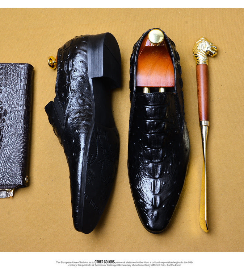Mocassins homme cuir motif crocodile – photo 25 – Frippin'Dealz