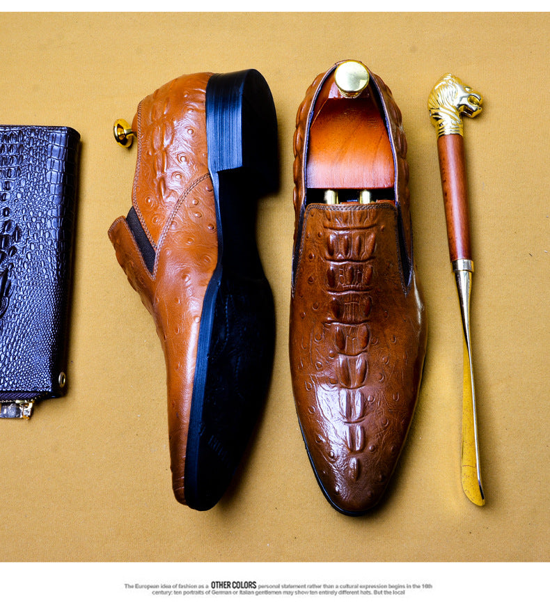 Mocassins homme cuir motif crocodile – photo 31 – Frippin'Dealz