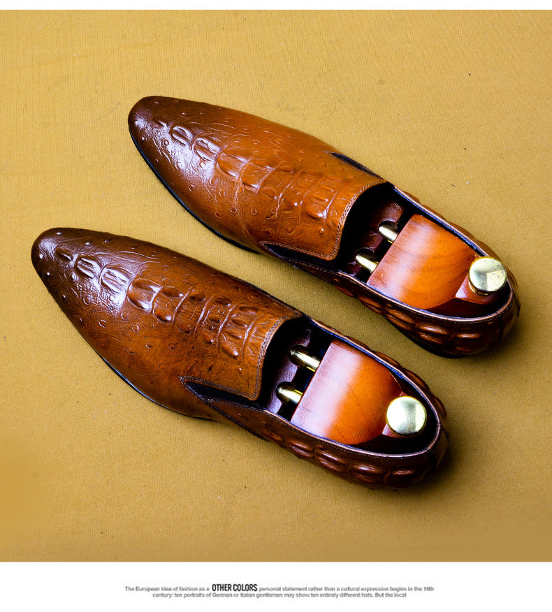 Mocassins homme cuir motif crocodile – photo 34 – Frippin'Dealz