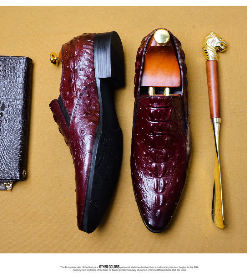 Mocassins homme cuir motif crocodile – photo 18 – Frippin'Dealz