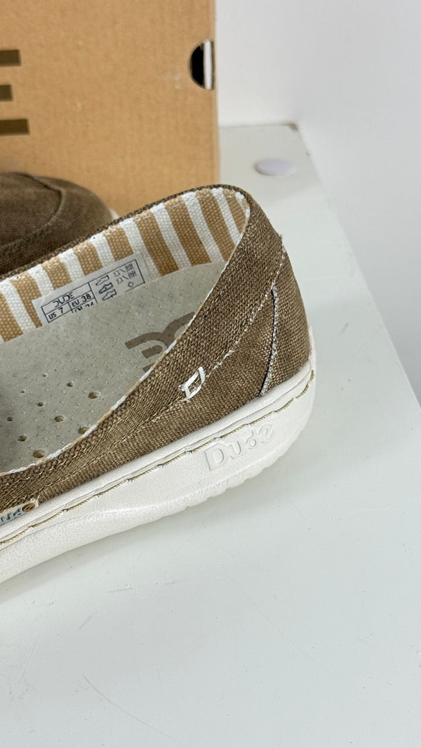 Mocassins Hey Dude en toile marron taille 38 neufs 3