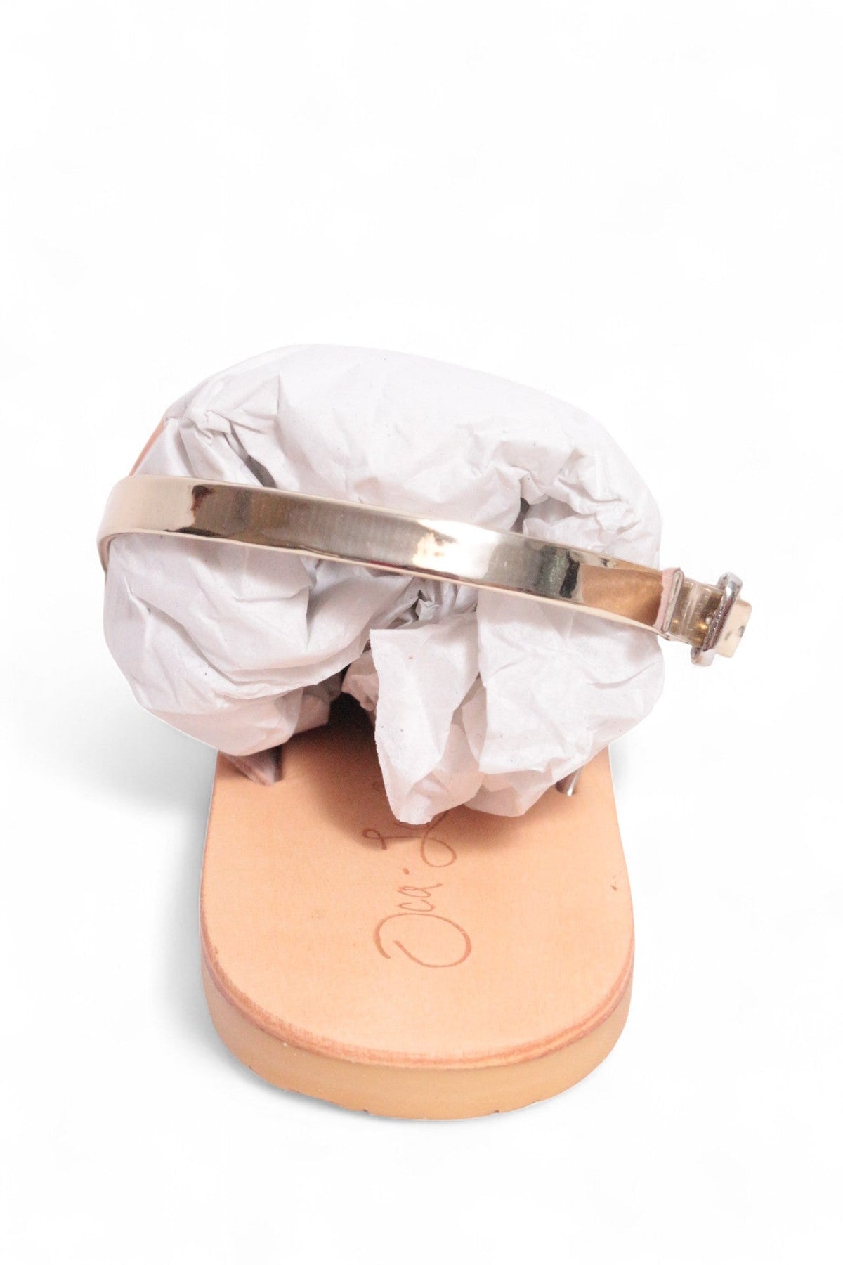 Oca Loca Sandales Cuir Doré, Rose 39 Neuf | Frippin'Dealz – photo 3