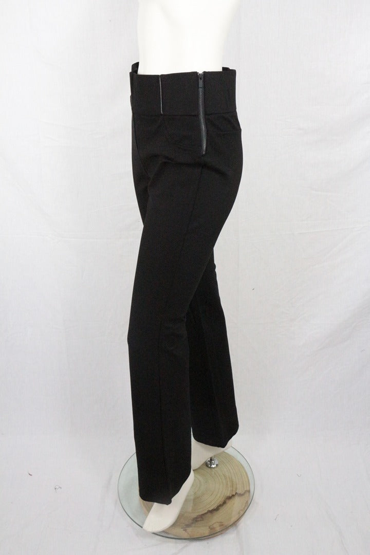 Ysabel Mora Pantalon Droit Noir Taille Xl Old Money 9