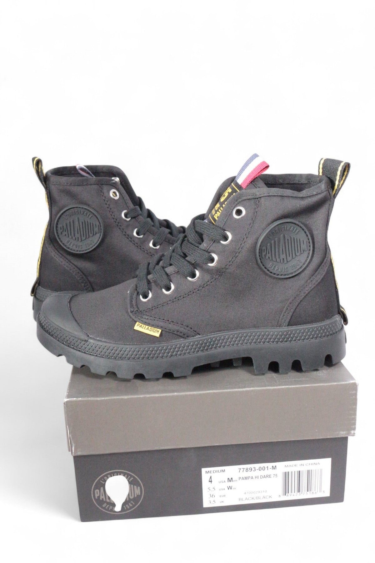 Palladium Pataugas Textile, Caoutchouc Noir 36 Neuf | Frippin'Dealz – photo 2
