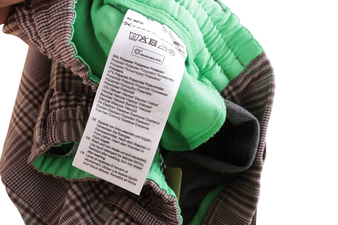 Jupe droite Cecil marron carreaux taille S - Neuf avec étiquette 10