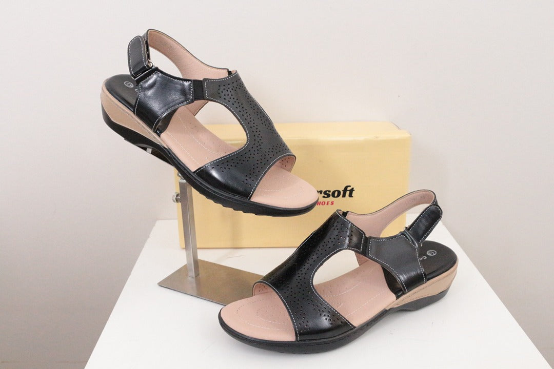 Sandales confort Comforsoft noir taille 39 1