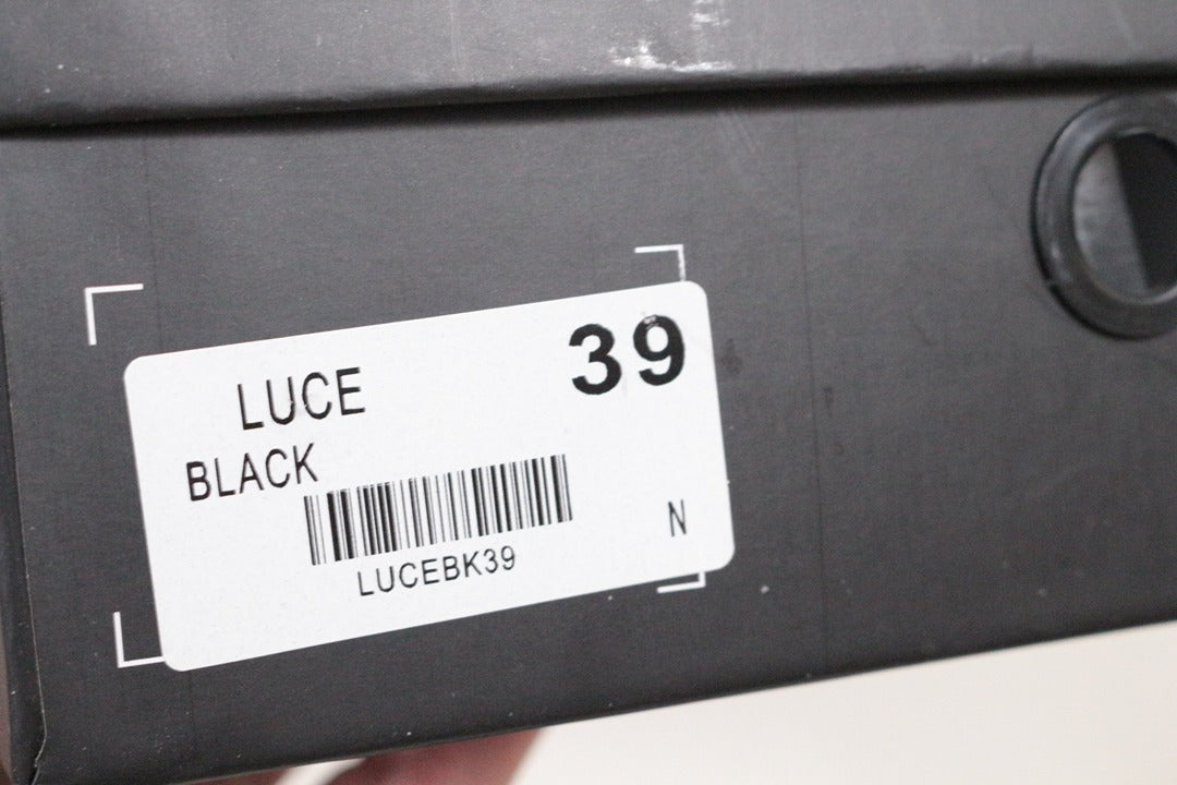 Sandales à talons Quanticlo Luce noir simili cuir lacet 39 8
