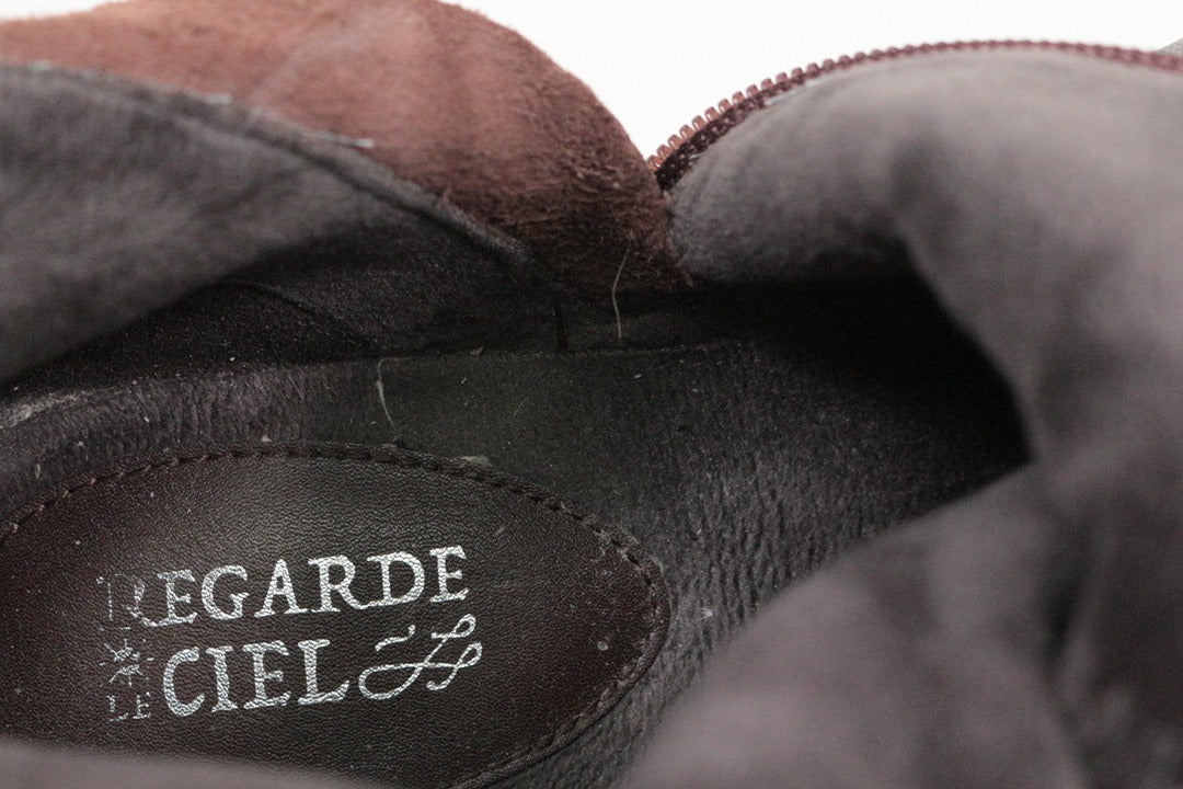 Bottines Regarde Le Ciel marron cuir talon 38 6