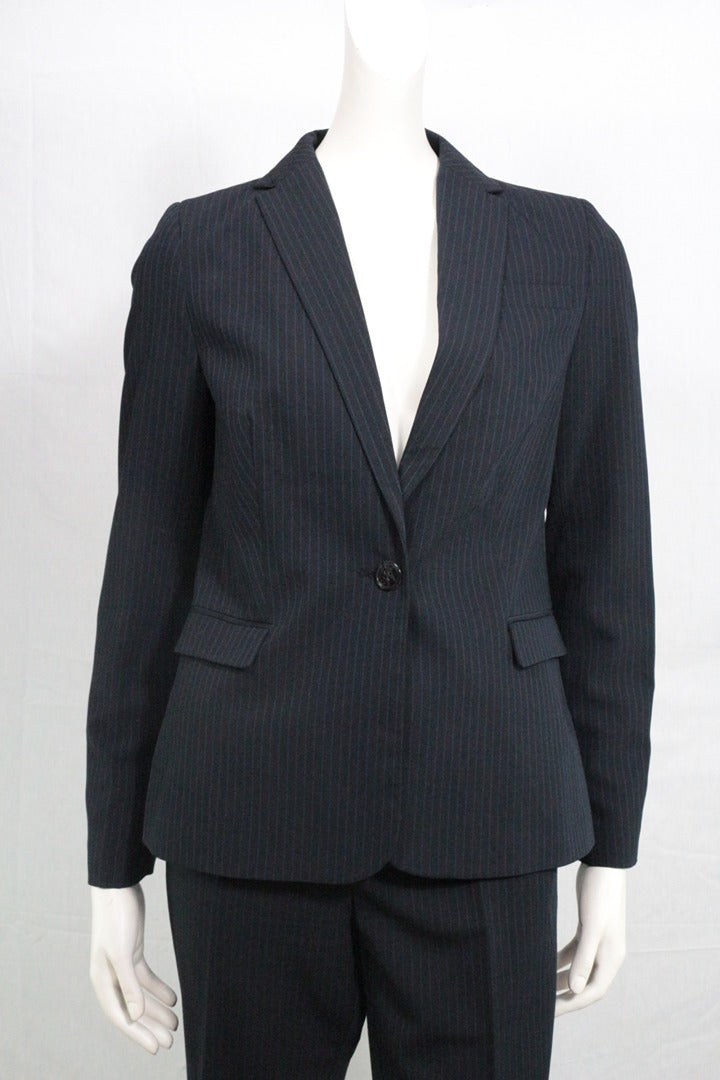 Tailleur femme La Redoute Création bleu marine rayures 38 old money 3
