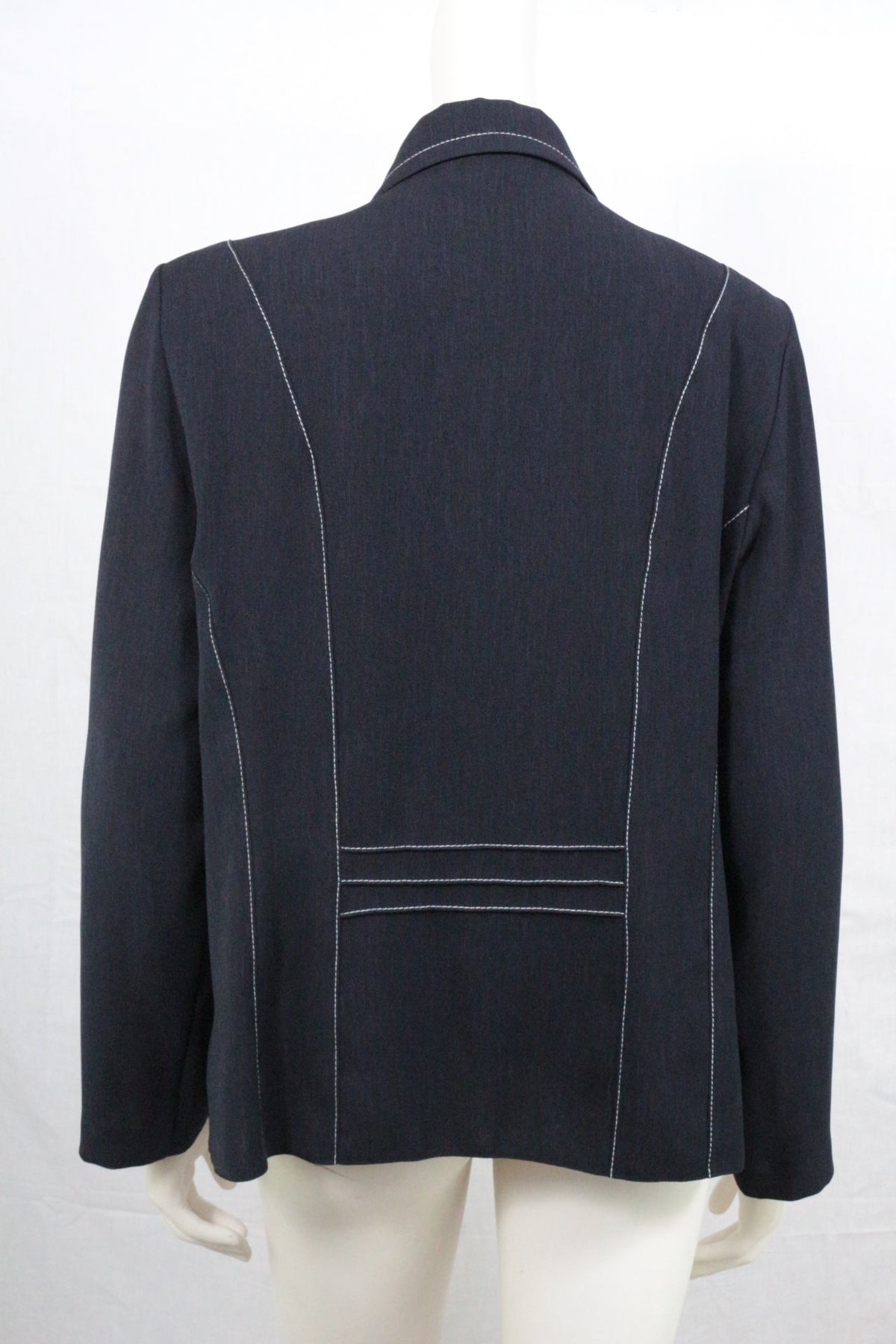 Diane Laury Veste Polyester Bleu marine XXL Très bon état | Frippin'Dealz – photo 5