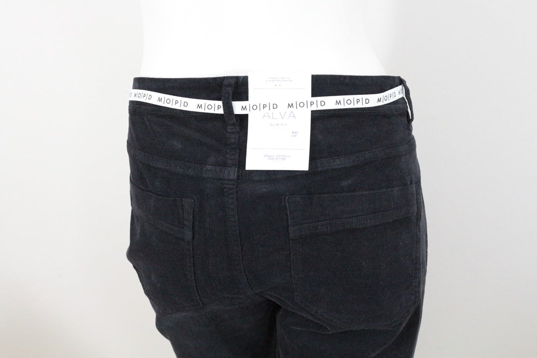 Pantalon Marc O'polo velours côtelé noir slim 40 - Neuf avec étiquette 7