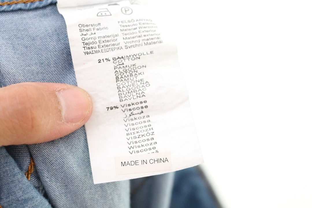 Jean évasé Bisou D'eve bleu clair viscose taille 38 neuf avec étiquette 10