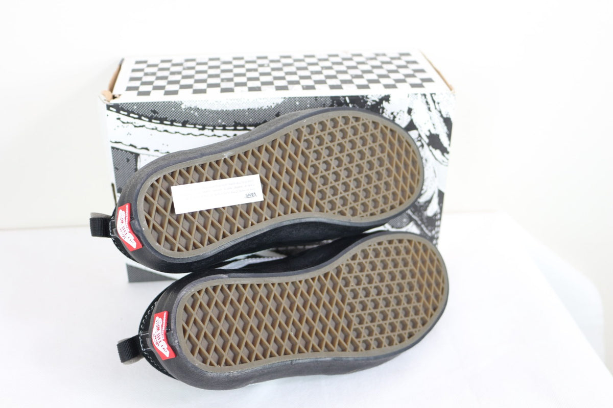Semelle waffle des baskets Vans Skate Old Skool 36+ noires avec autocollant neuf – Frippin'Dealz