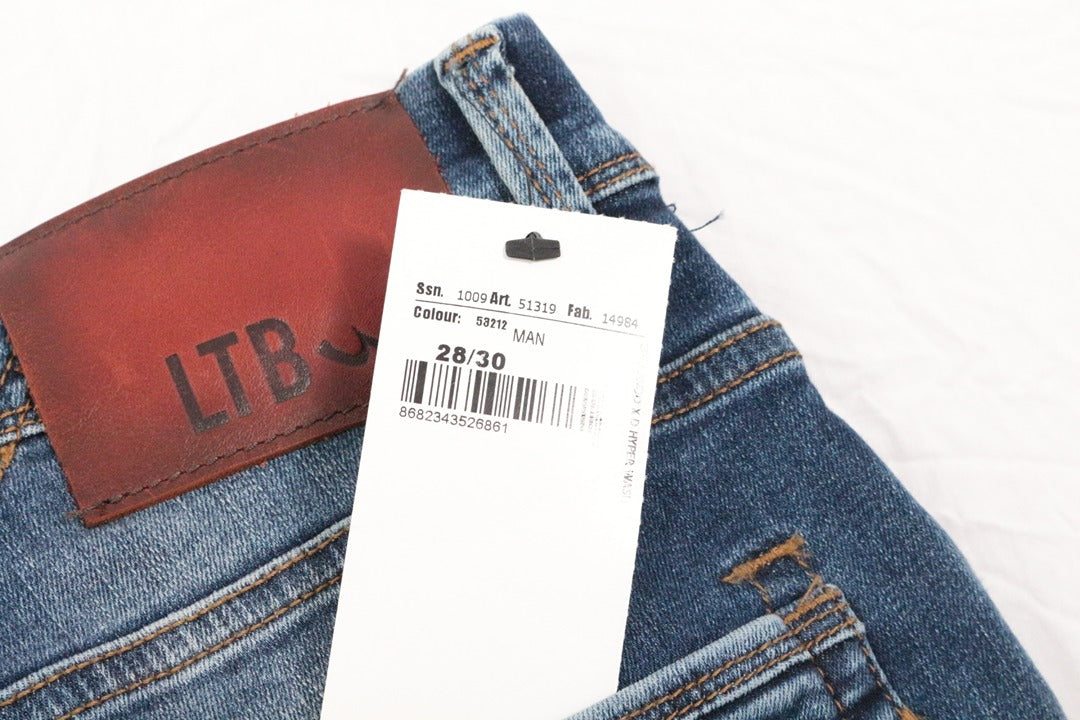 Jeans slim homme Ltb bleu denim delave 28/30 - Neuf avec etiquette 8