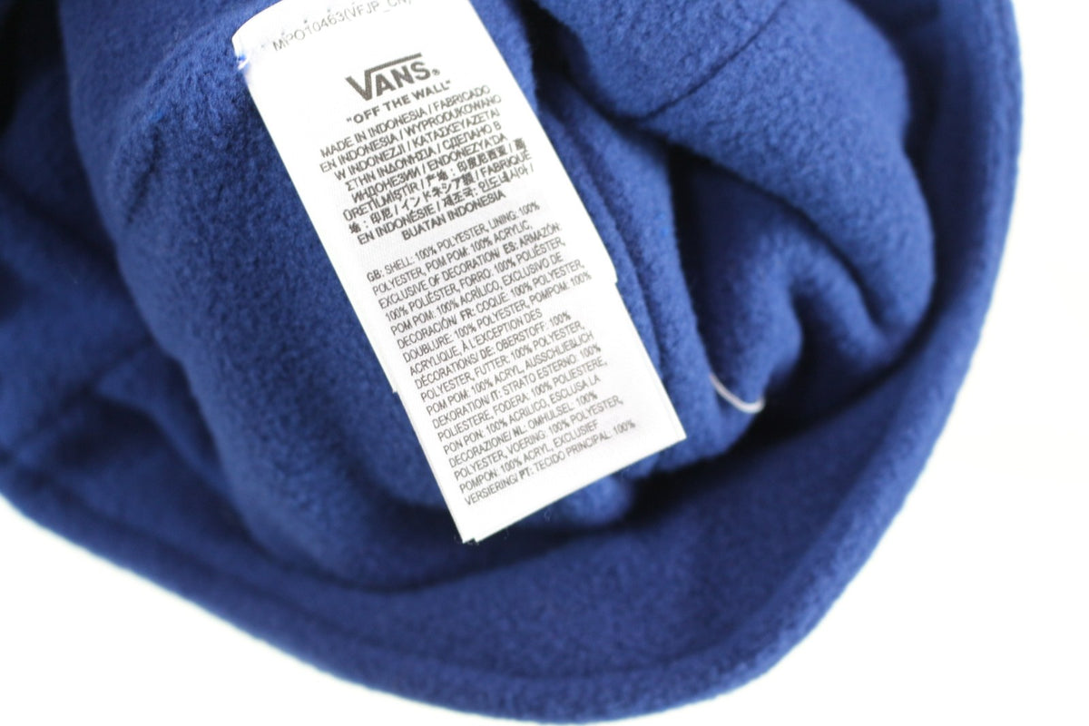 Étiquette de composition du bonnet Vans en polyester et acrylique – Frippin'Dealz