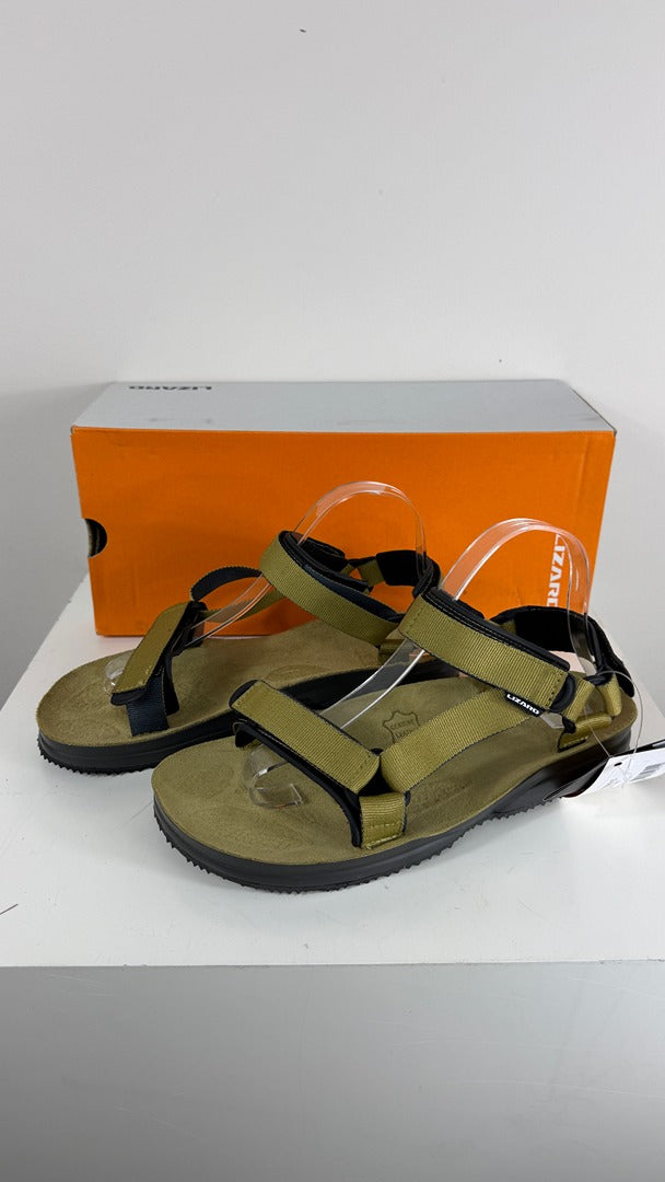 Sandales randonnée Lizard Super Hike cuir kaki 40 neuf 2