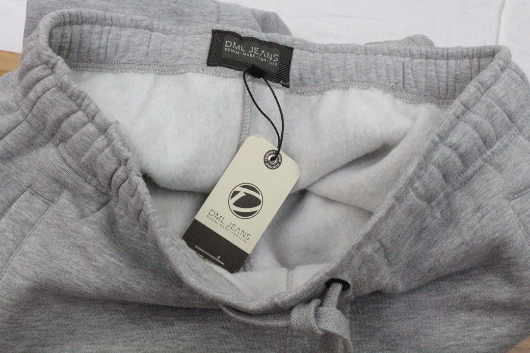 Pantalon de survêtement Dml Jeans gris chiné L - Neuf avec étiquette 13