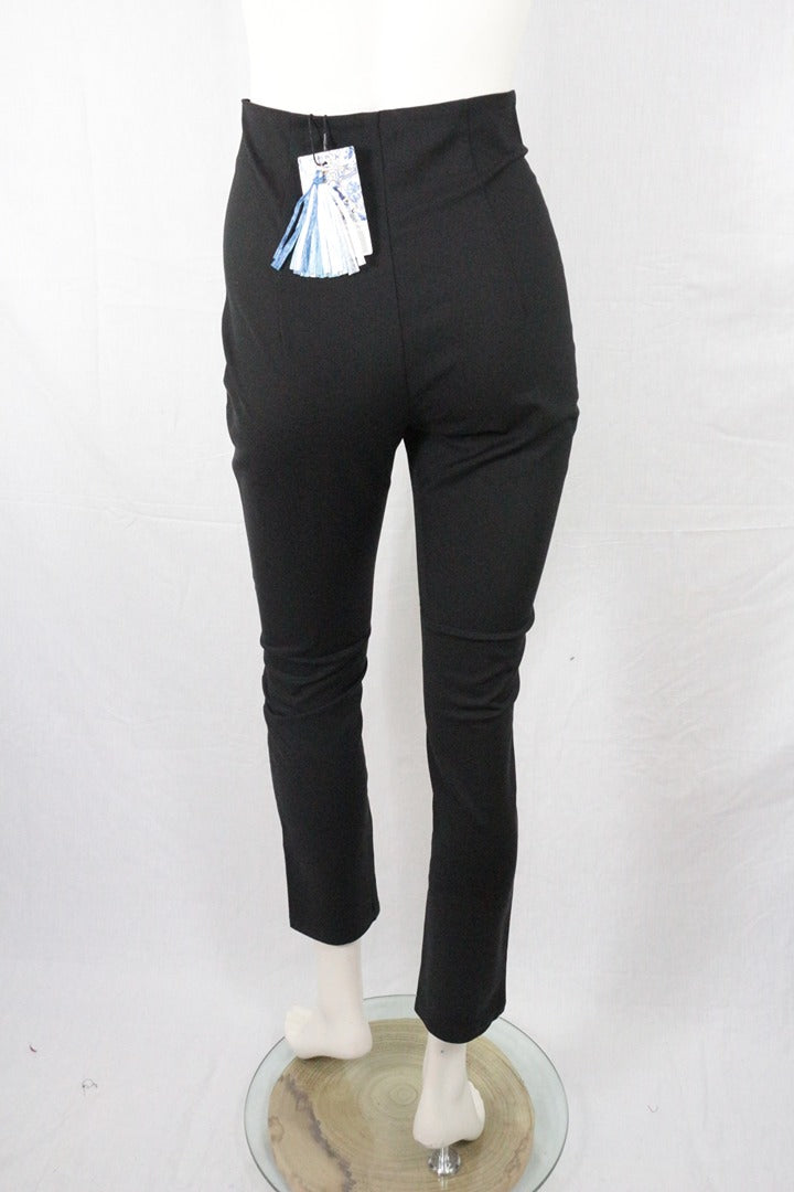 Pantalon Droit Noir Desigual Taille S Old Money 5