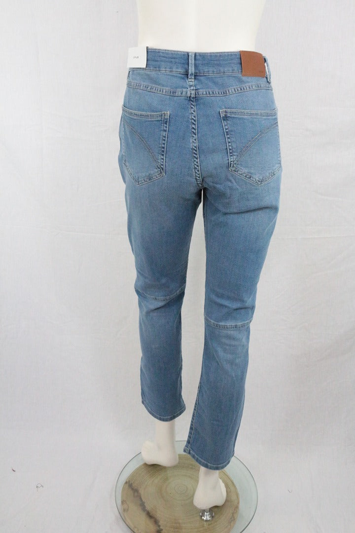 Jean Opus Louis Cargo bleu clair coton stretch taille 38 - Neuf 6